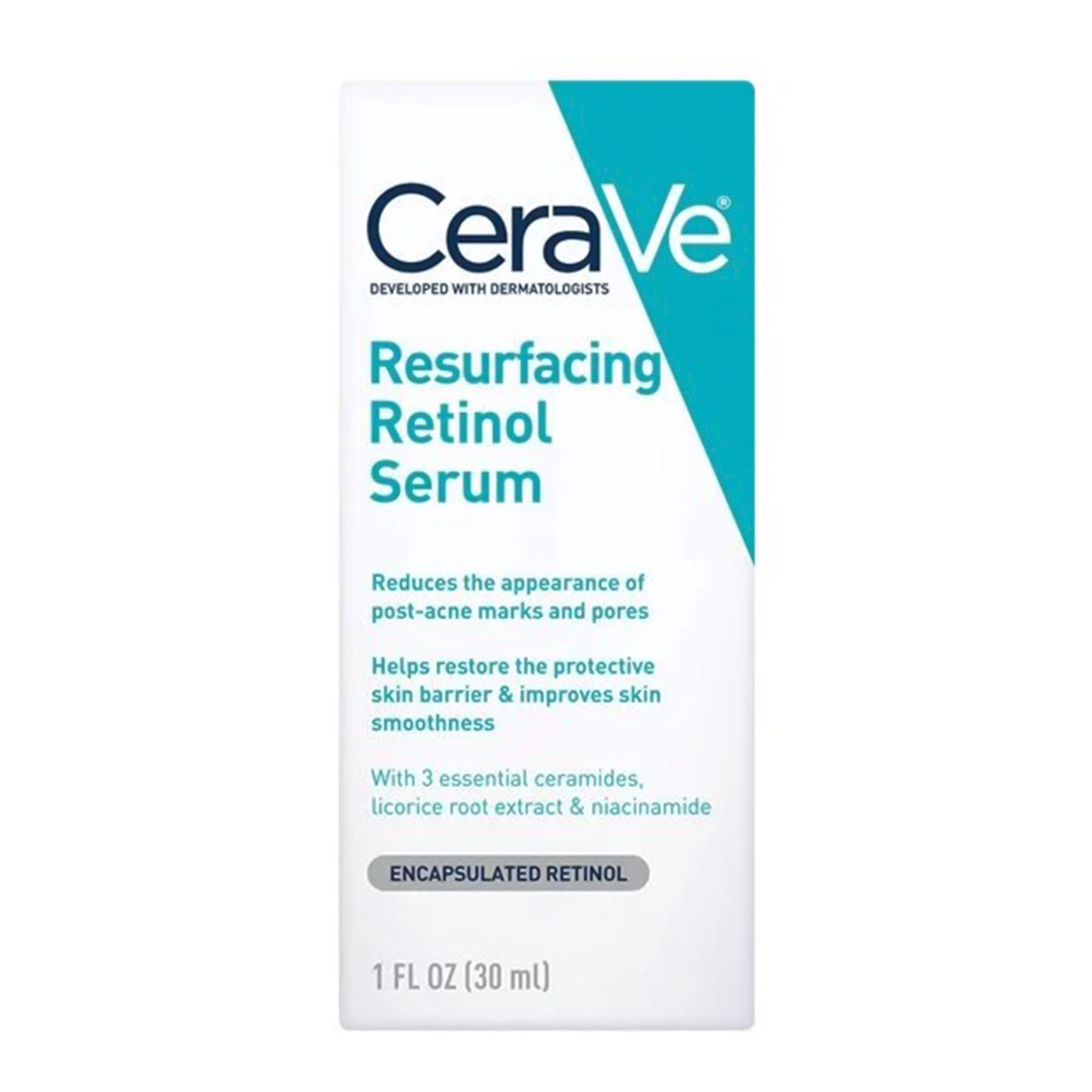 CeraVe® Resurfacing Encapsulated Retinol Serum, 1-ounce Bottle