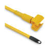 Boardwalk, Gripper Aluminum Mop Handle, 60", Yellow