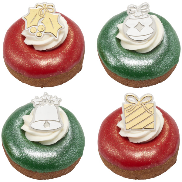Holly Jolly Cupcake Rings