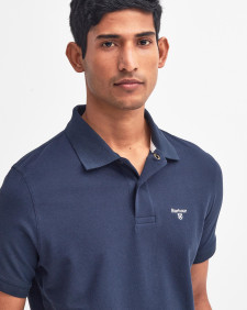 Lightweight Sports Short-Sleeved Polo Shirt New Navy