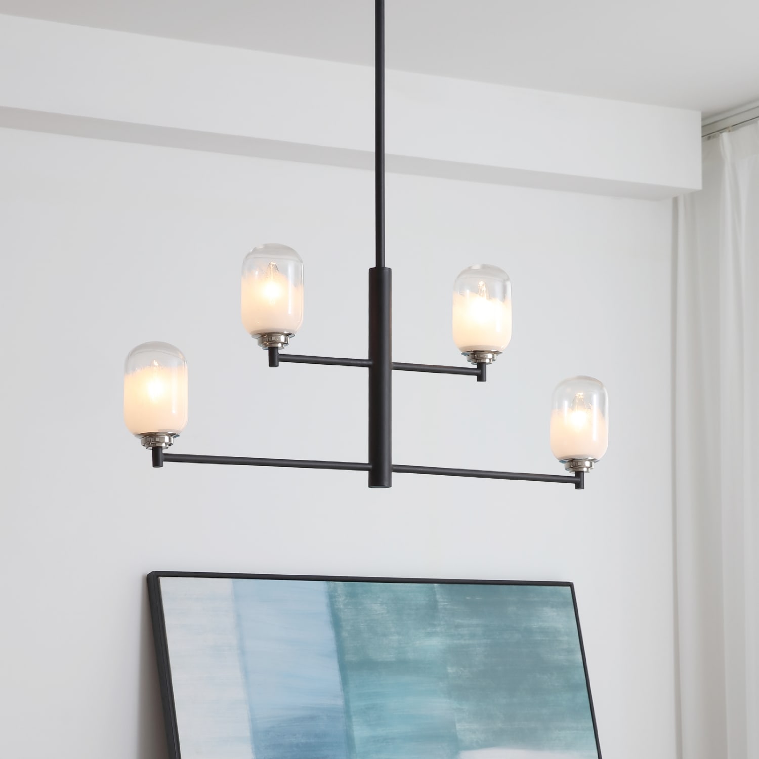 Seren 4 Light Pendant — installation 1