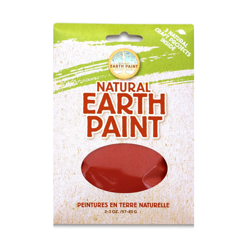 Natural Earth Paint Powder, Red, 3 oz