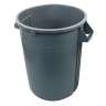 Impact, Gator® Plus, 44gal, Polyethylene, Gray, Round, Receptacle