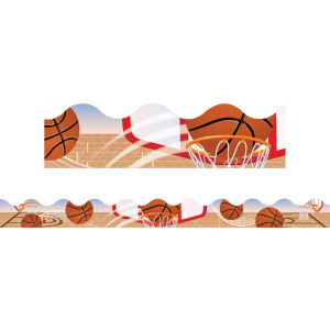 Basketball Deco Trim&reg;, 37 Feet