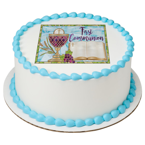 First Communion PhotoCake® Edible Image®