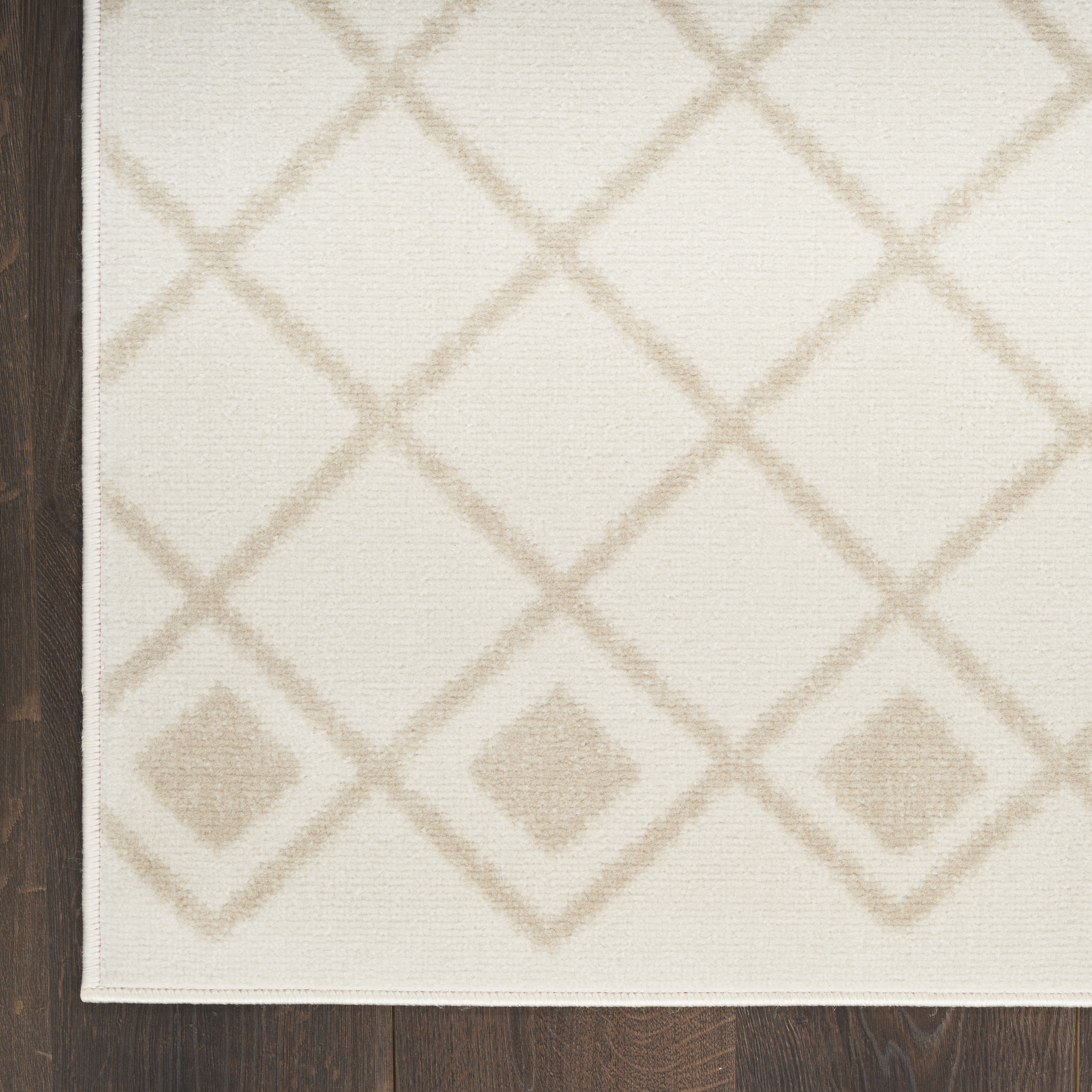 Nourison Grafix 2' x 6' Ivory Beige Bohemian Indoor Rug