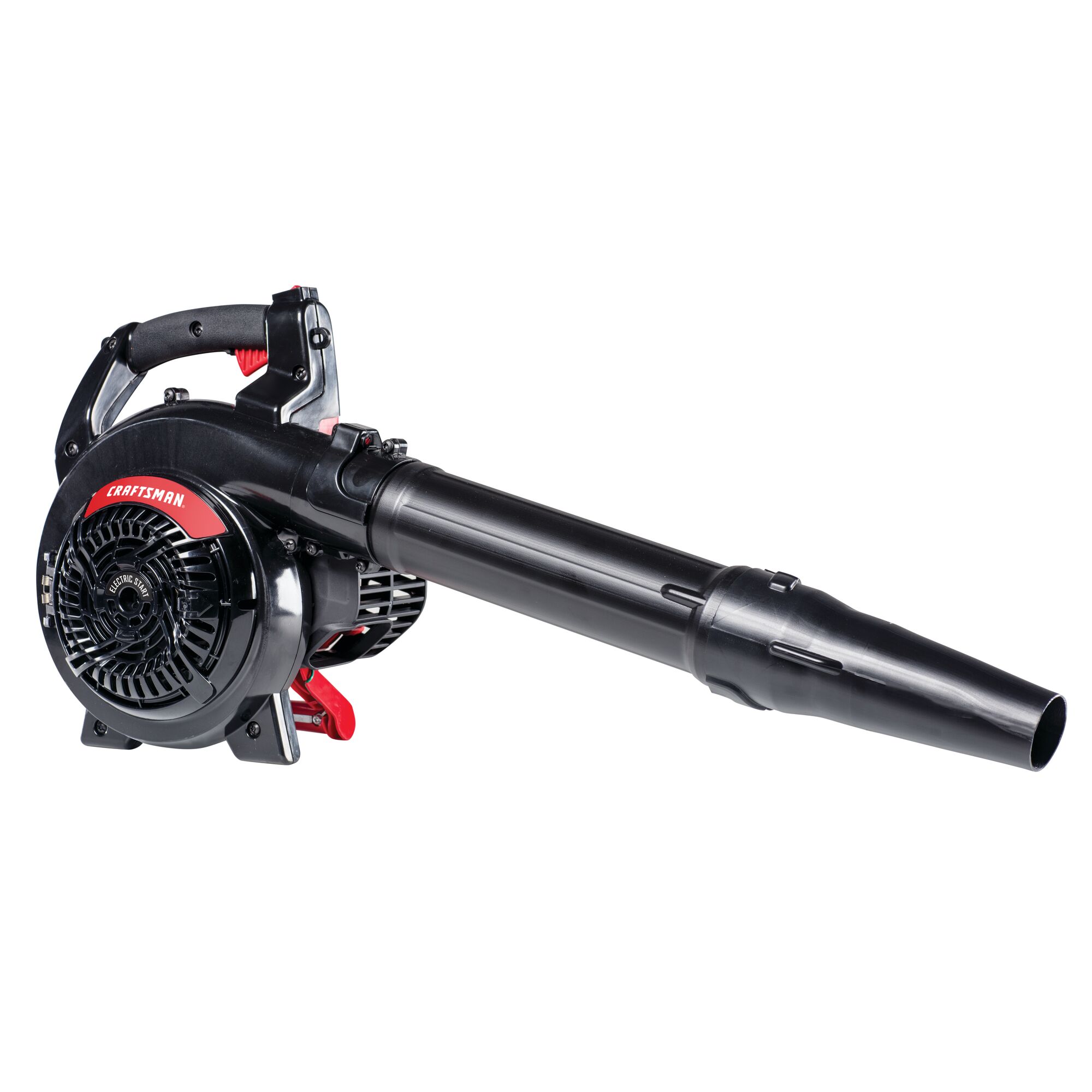 Right profile of 27 C C 2 cycle leaf blower vacuum.