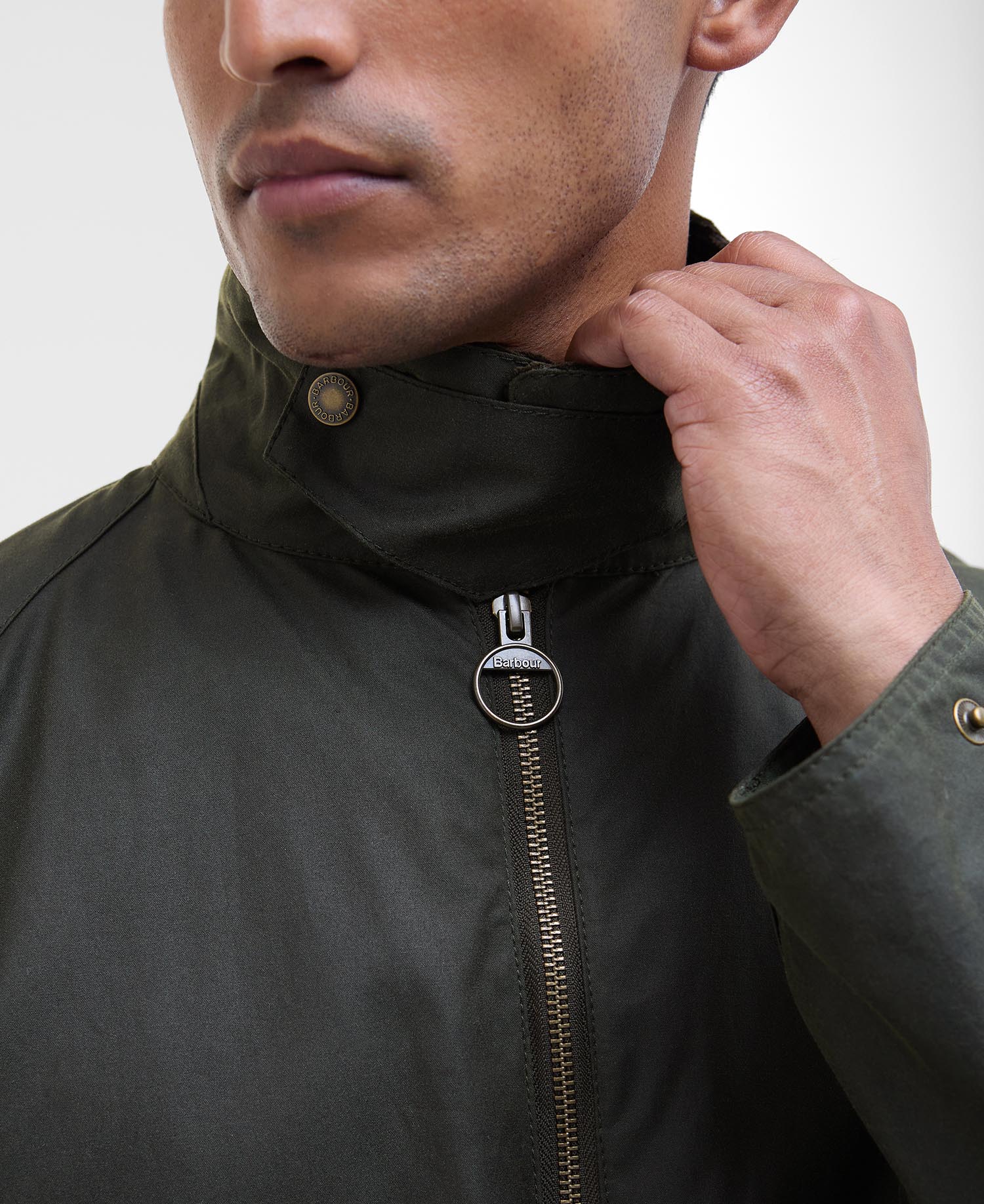 Bedale Short Waxed Jacket image number 5