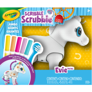 Scribble Scrubbie Jumbo Pony, Evie