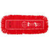 GOLAQC60CITR, Golden Star, Infinity Twist, Blend Dust Mop, 60"W, Red