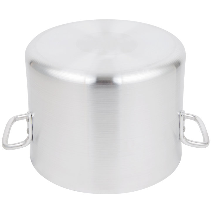 10-quart Arkadia™ aluminum stockpot in natural finish