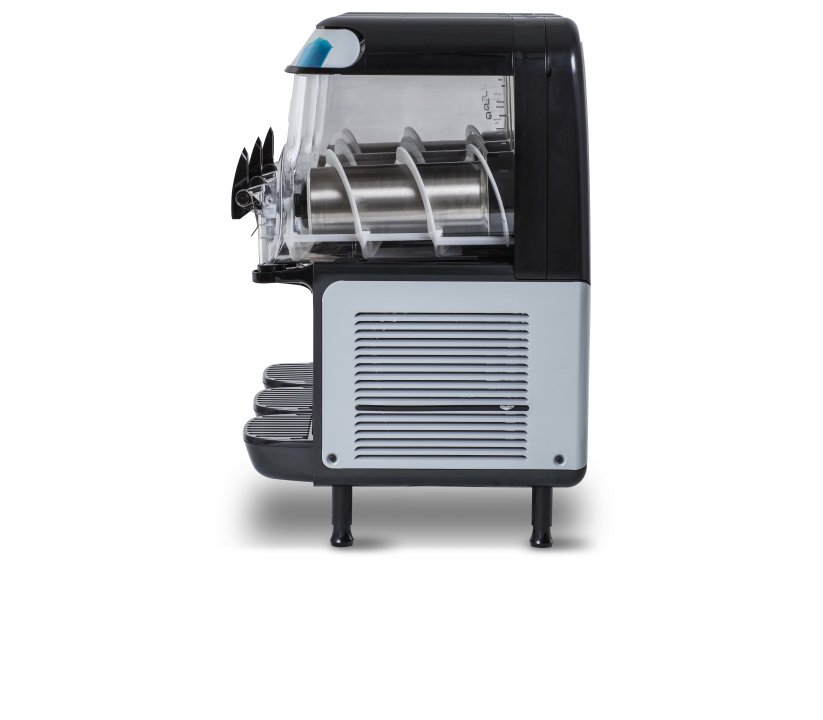 120-volt frozen-beverage machine three 2.6-gallon (10-liter) bowls and Auto-Fill kit compatibility