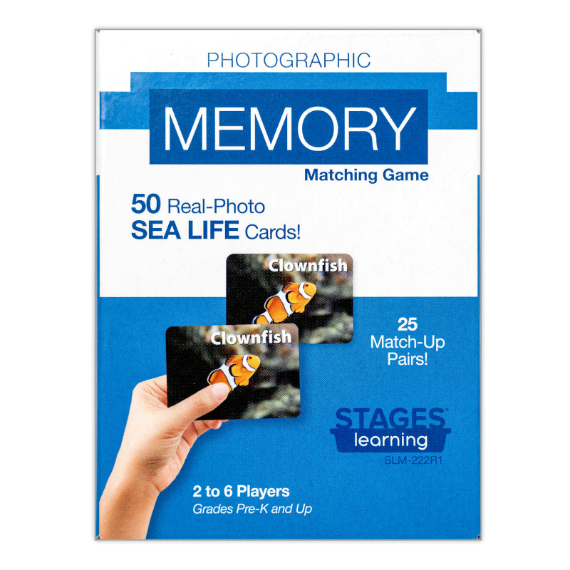 Photographic Memory Matching Game, Sea Life