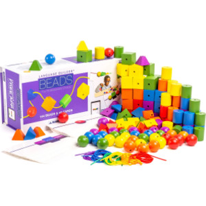 Language Builder&reg; Stringing Beads, Home Set of 144