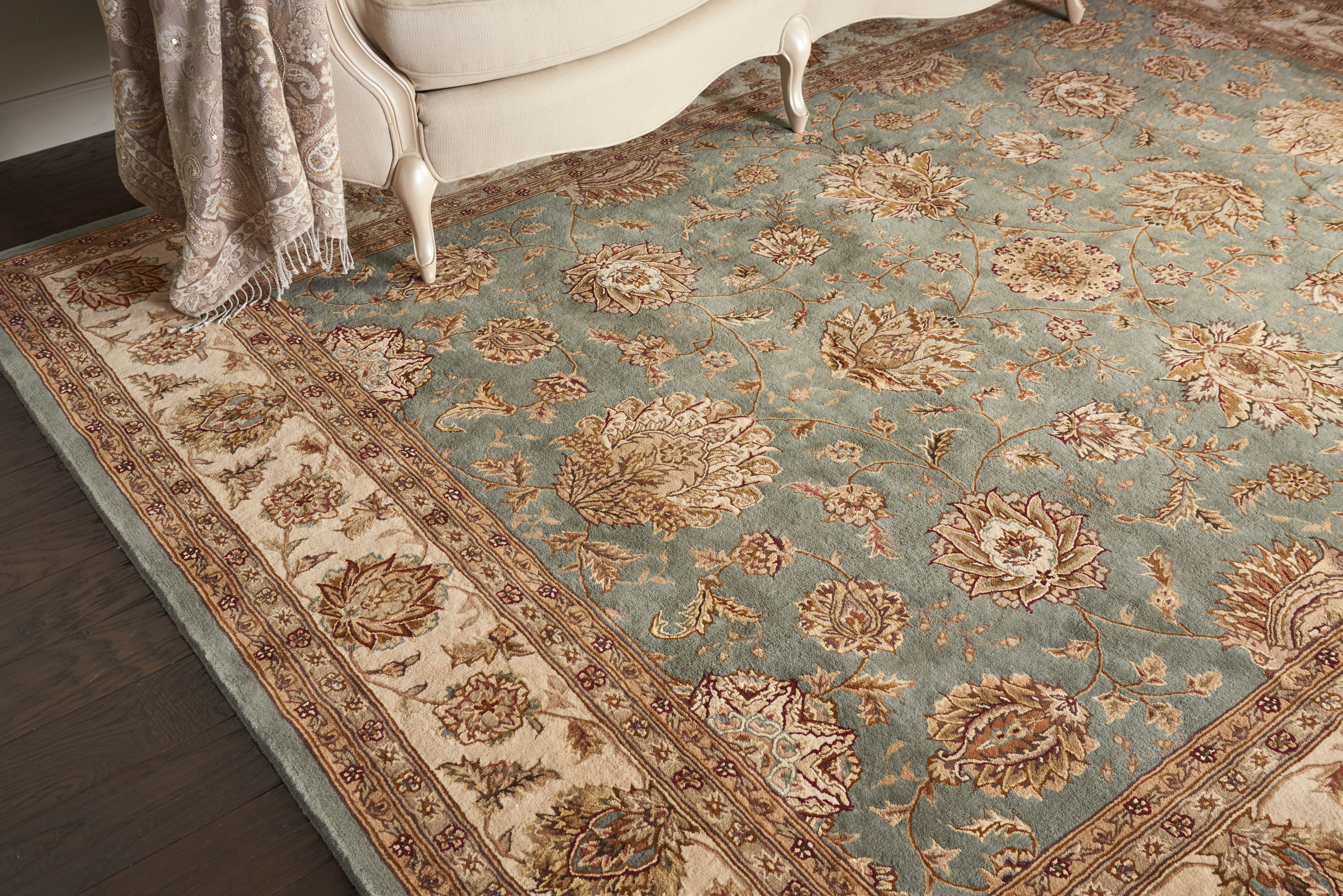 Nourison Nourison 2000 7'9" x 9'9" Blue Traditional Indoor Rug