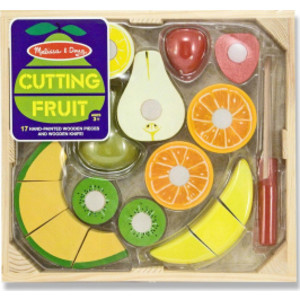 Cutting Fruit Set - Wooden Play Food