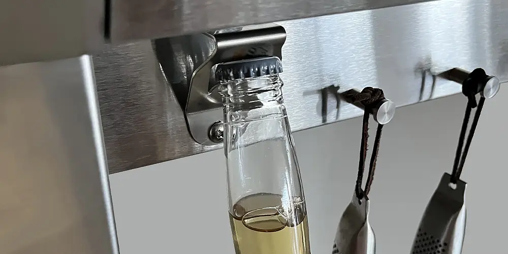 BUILT-IN BOTTLE OPENER