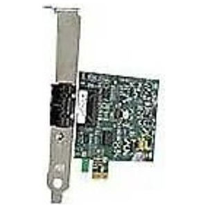 Network Adapter, Wired, 1-Port, SC Connector, Fast Ethernet, 100 Mbps, 2.2 H x 4.2 in. D