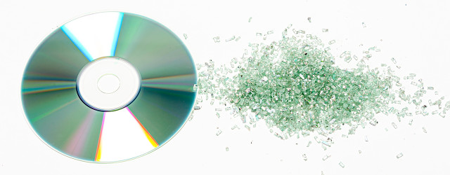 Dahle PowerTEC® optical media shredders and hard drive punch render them completely unreadable.