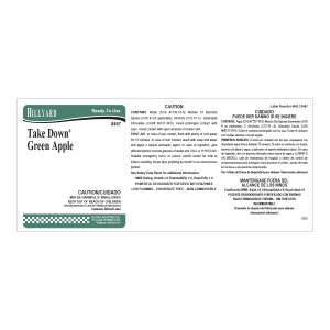 Label RTU 467 Take Down Green Apple