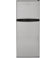 Hotpoint® 9.7 Cu. Ft. Recessed Handle Top-Freezer Refrigerator â Model #: HPS10LSVRSS