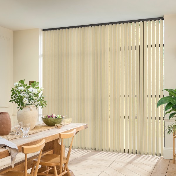 Larry Ochre Vertical blind