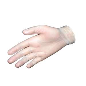 Impact, The Protected Chef®, General Purpose Gloves, Vinyl, 3.0 mil, Powder Free, L, Clear