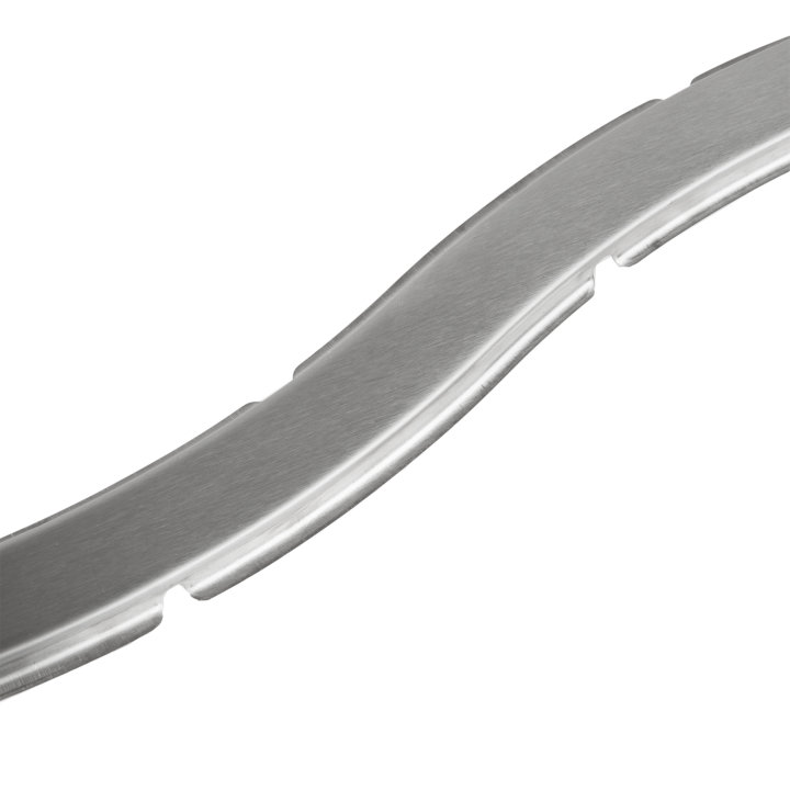 Stainless steel steam table pan adaptor bar for long wild pans