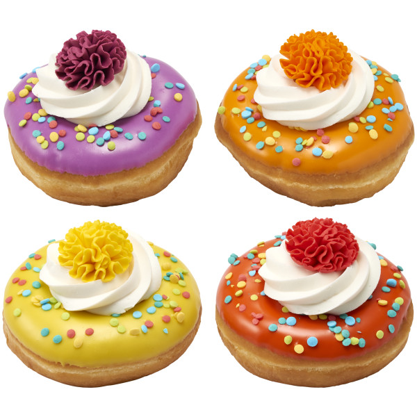 Marigold - Red 3 Free SugarSoft® Premium Edible Decorations