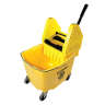 Impact, Combo 4000, 35qt, Mop Bucket w/ Downpress Wringer, Yellow