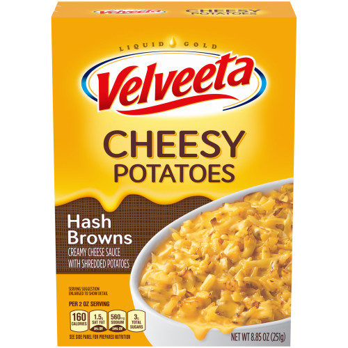 Velveeta Cheesy Potatoes Shreeded Hash Browns