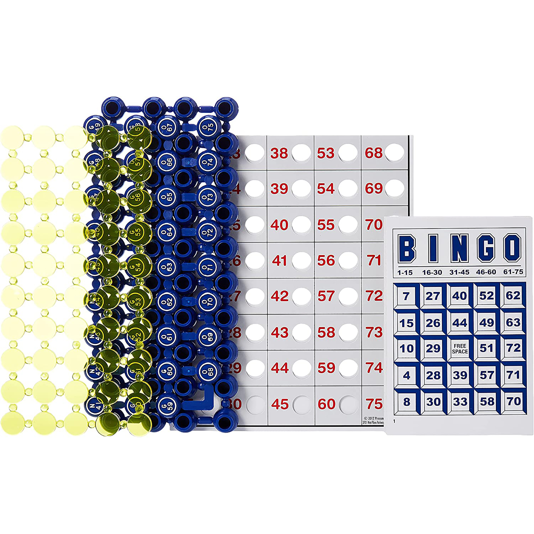 Pressman Deluxe Cage Bingo image number null
