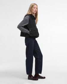 Barbour for Margaret Howell Women's Bedale Casual Gilet Black