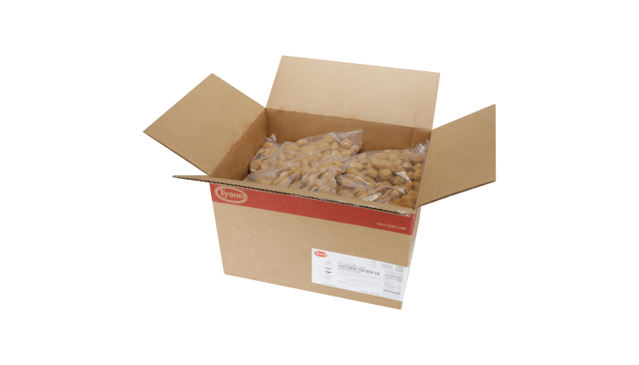 Tyson® Fully Cooked Whole Grain Breaded Popcorn Chicken Bites® Chicken Chunks CN, 0.257 oz. _image_4