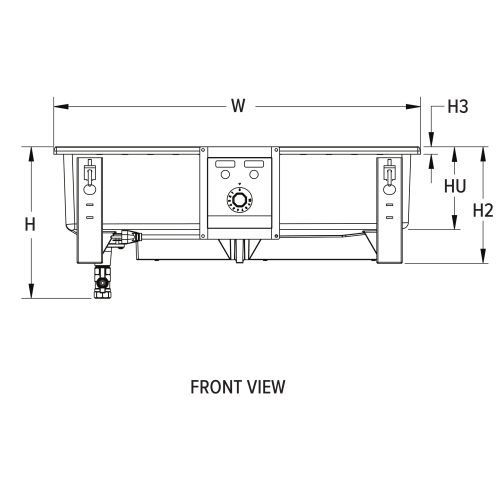 Engineering front view