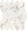 Marble Obsession Calacatta Gold 2×5 Picket Mosaic Satin