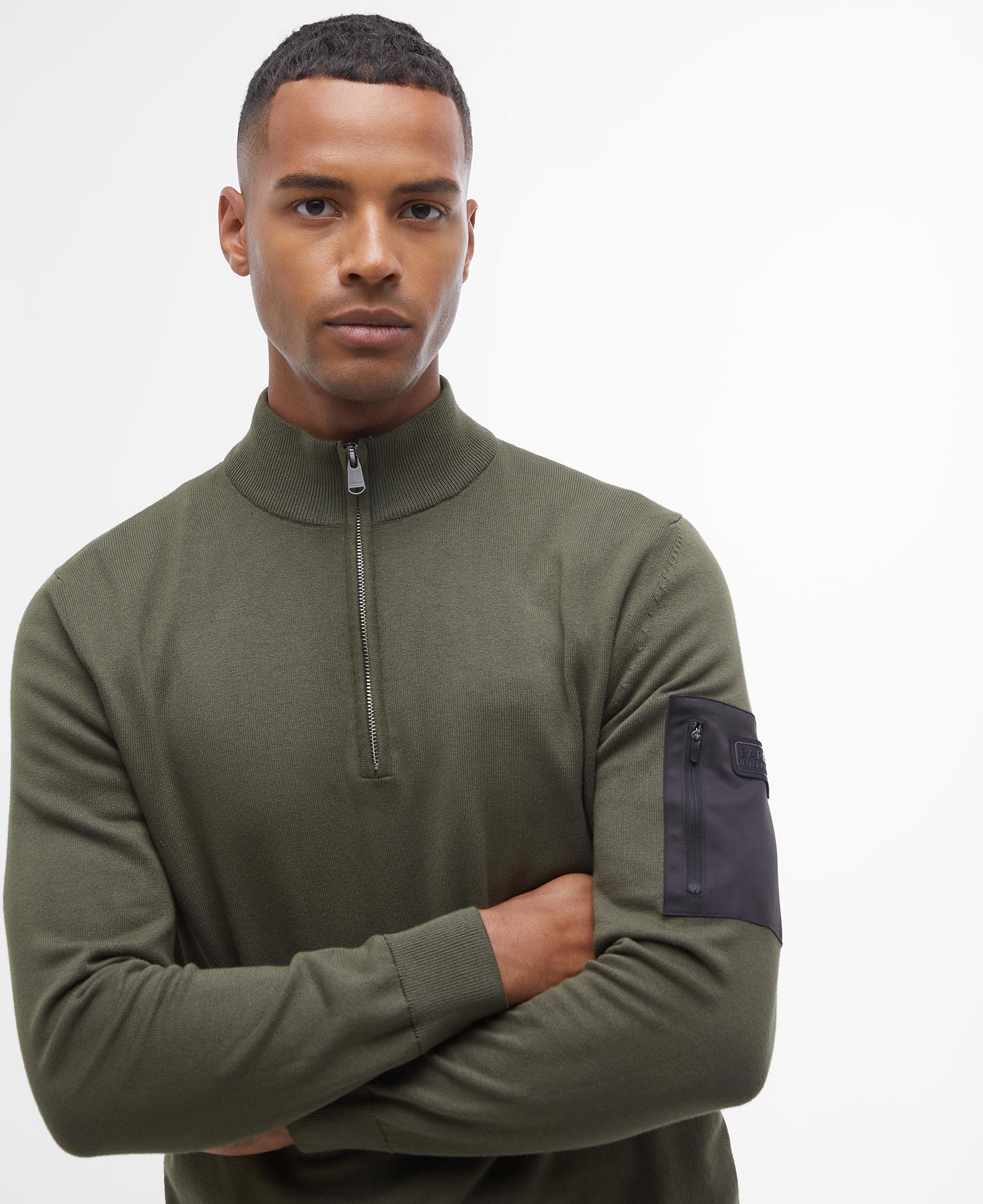 Maglione Blades con zip corta image number 3