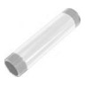 Fixed Extension Column, White, 3 H x 1.9 W x 1.9 in. D