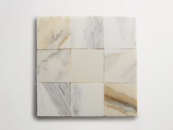 lapidary: marzelij | classique petit |  calacatta gold | honed 