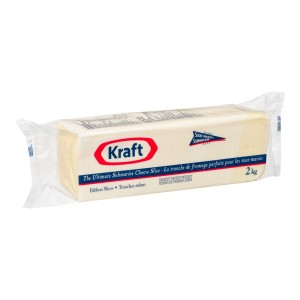 KRAFT Darifarm tranches de fromage blanc pour sous-marins – 2 x 2 kg image