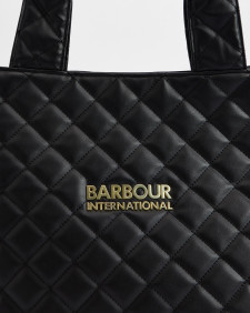 Battersea Quilted Mini Tote Bag Classic Black