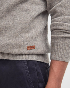 Essential Crew-Neck Jumper Stone