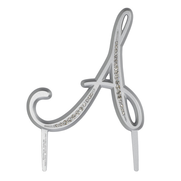 4.5" A Diamond Letter Monogram