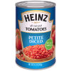 Heinz No Salt Added Petite Diced Tomatoes 14.5 oz Can