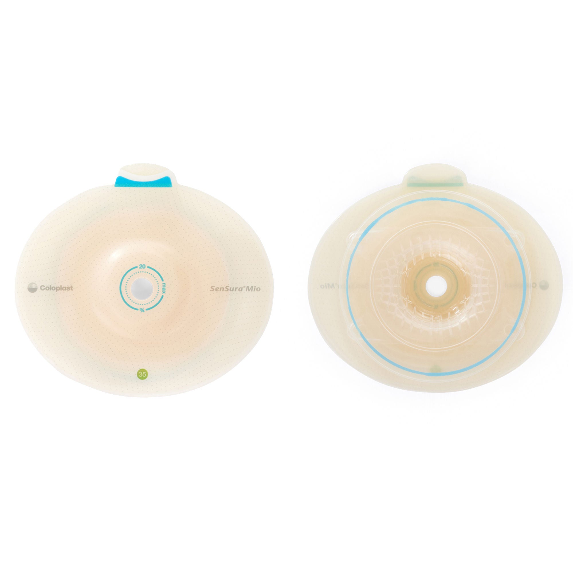 SenSura® Mio Convex Flex Ostomy Barrier, Trim to fit 10 – 20 mm Stoma Opening