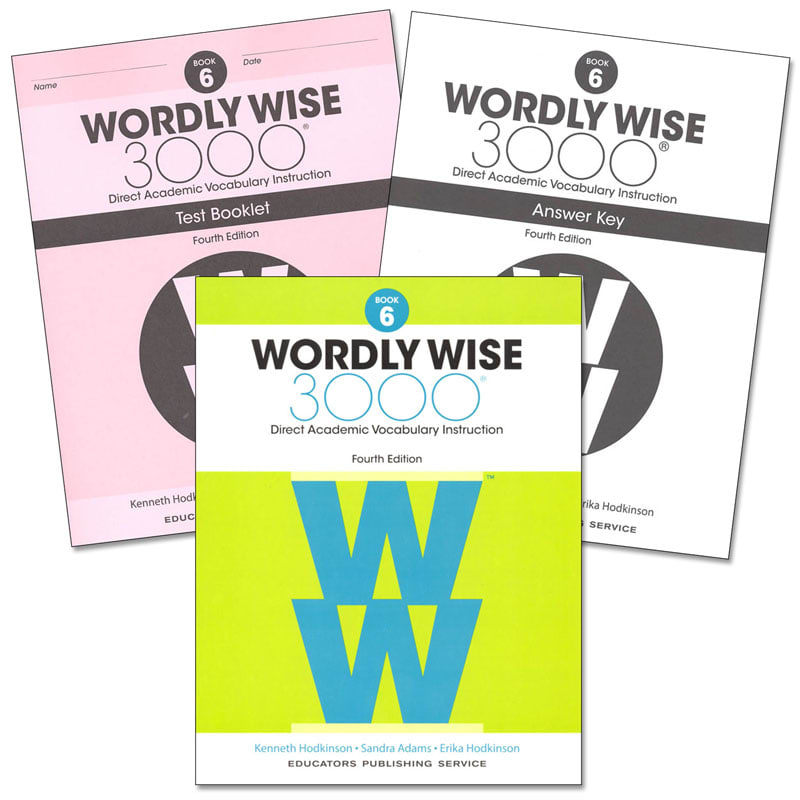 Wordly Wise 3000 4th Edition Book 6 Set