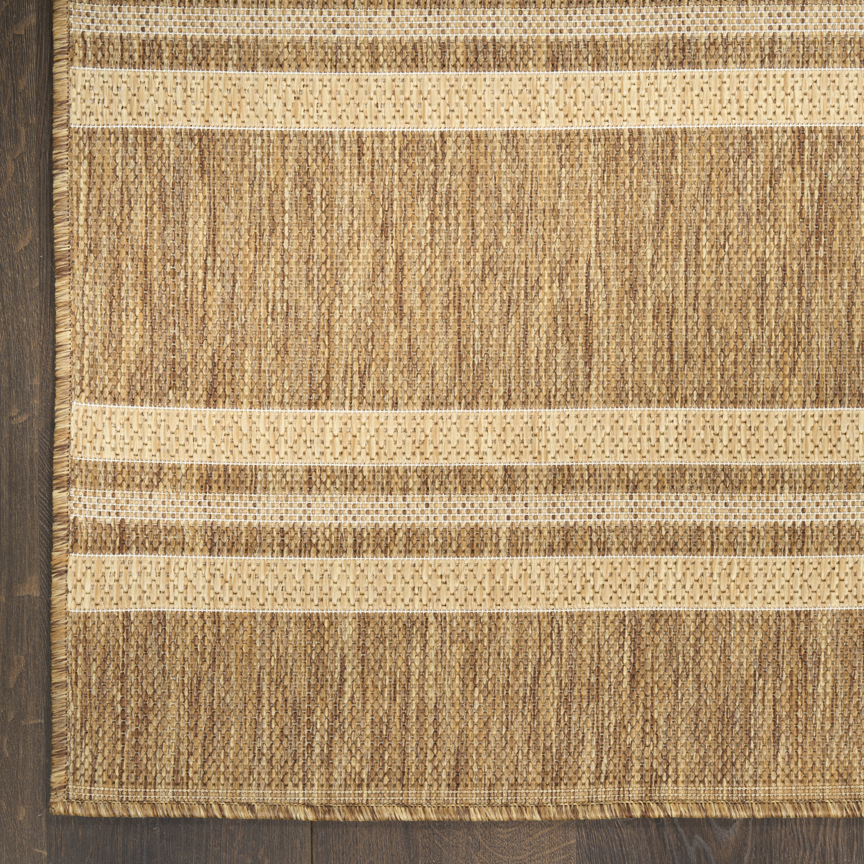 Nourison Horizon Indoor/Outdoor 8' x 10' Natural Modern Rug