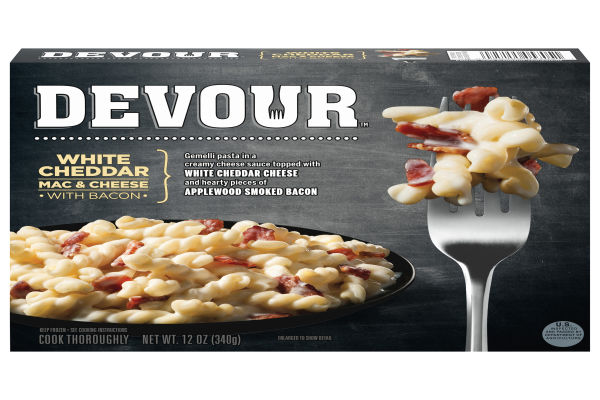 DEVOUR White Cheddar Mac & Cheese with Smoked Bacon, 12 oz Box - My ...