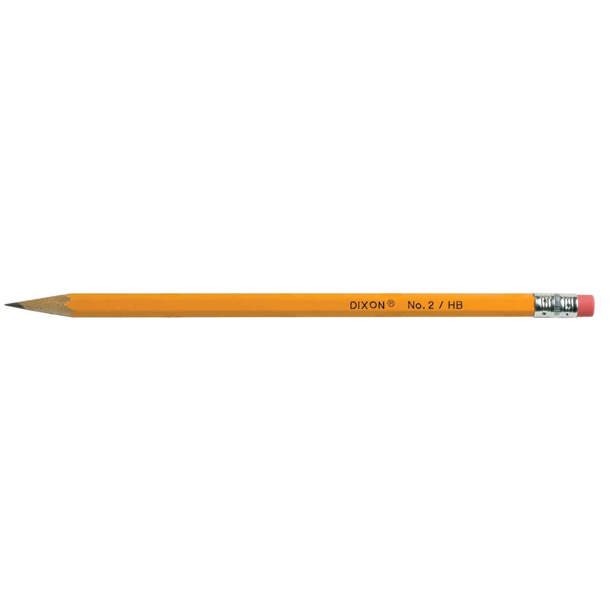 Dixon® No. 2 Pencils, Yellow, Box of 12 DIXX14402