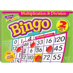 Multiplication & Division Bingo Game